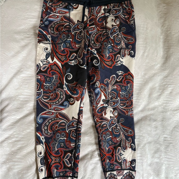 Johnny Was Multicolor Paisley Hoodie and Joggers Set - Picture 5 of 7
